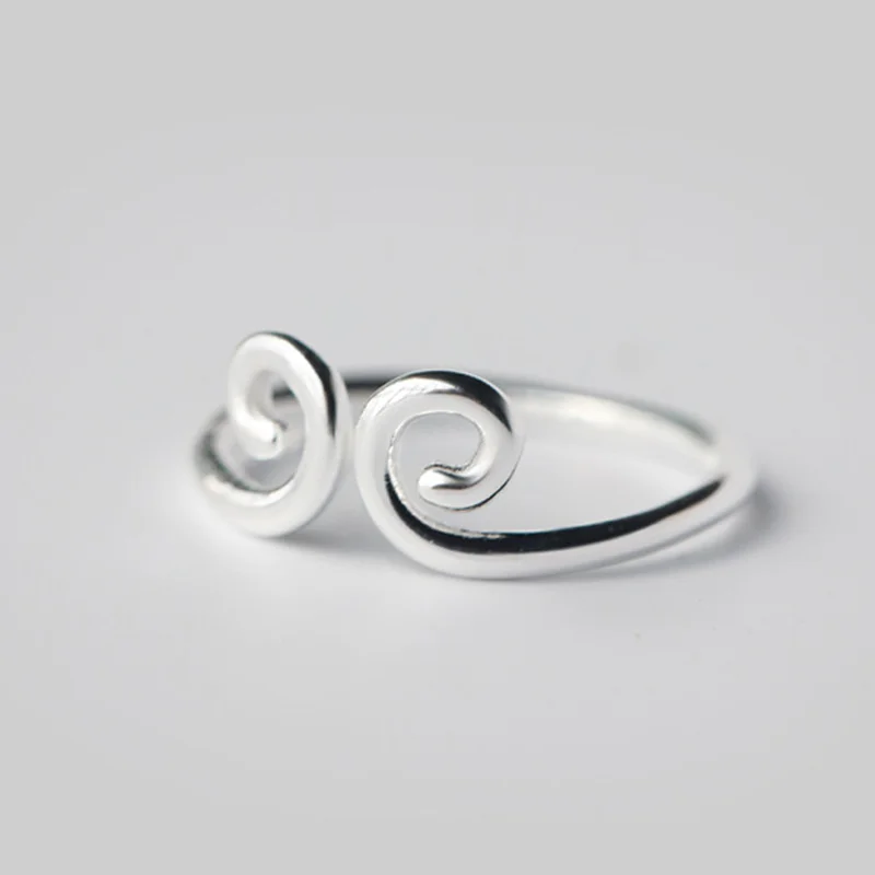 buy Woman #039;s ring jewelry silver ringen Tight spells 925 silver fashion Adjustable ring ring king costume jewellery Love mood man