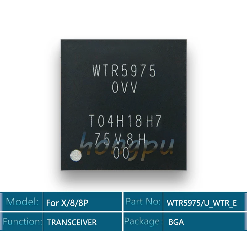 

5pcs/lot WTR5975 U_WTR_E for iphone X/8/8plus/8 plsu TRANSCEIVER QLINK & POWER IF IC Chip