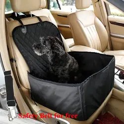 2 в 1 автомобиль спереди ПЭТ автомобиля сиденья Водонепроницаемый щенок корзина анти-silp Pet автомобилей Carrier собака, кошка автомобиль