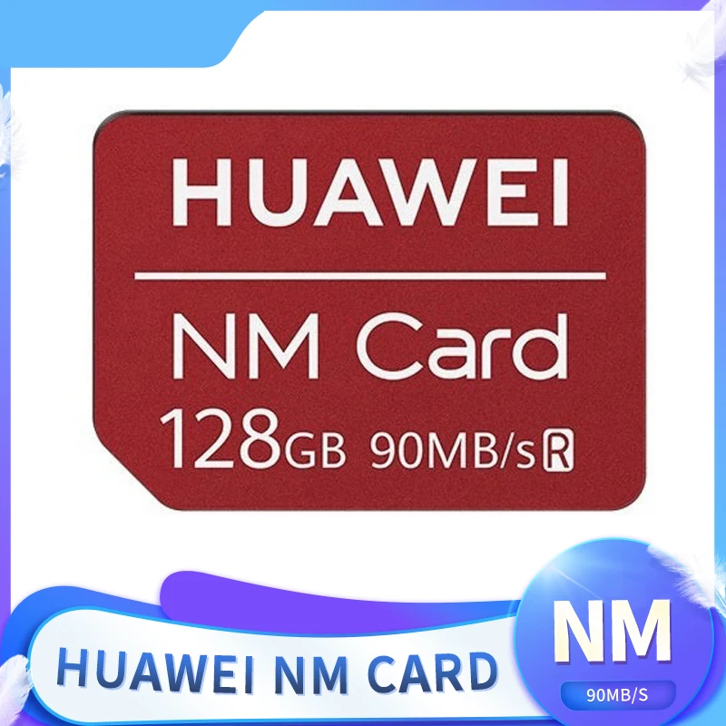 Карта памяти 90 МБ/с. 64 Гб/128 ГБ/256 ГБ NM подходит для Mate20 Pro X P30 с USB 3 1 Gen Nano|Карты
