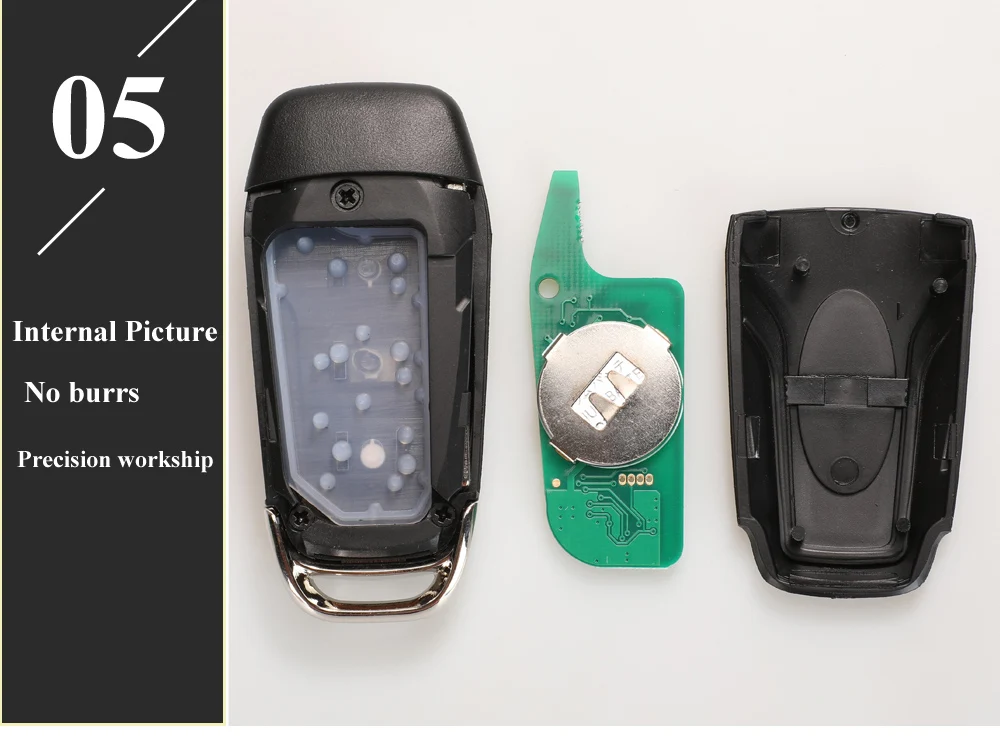 Keyforkess Chiave a Distanza di Vibrazione Fob 3 Bottoni 315/433Mhz N5F-A08TAA ID49 per Ford S-MAX Galaxy Mondeo Mk2 Mk7 explorer Ranger - H5a7aa3dbc31547be849f8756e917bb639