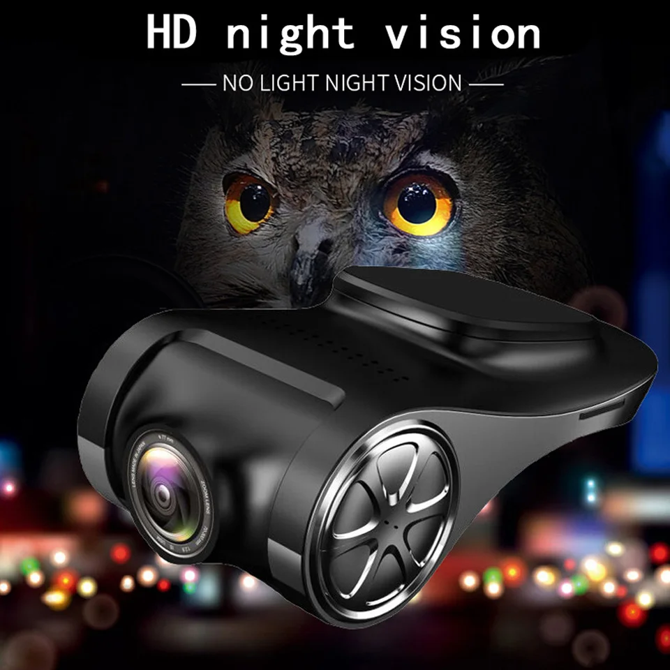  Coche DVR USB Android Dash cámara de visión nocturna cámara grabadora de vídeo Full HD 1080P cámara