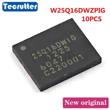 

10PCS W25Q16DWZPIG 25Q16DWIG WSON8 6X5 2MB 16Mbit 1.8V 25Q16