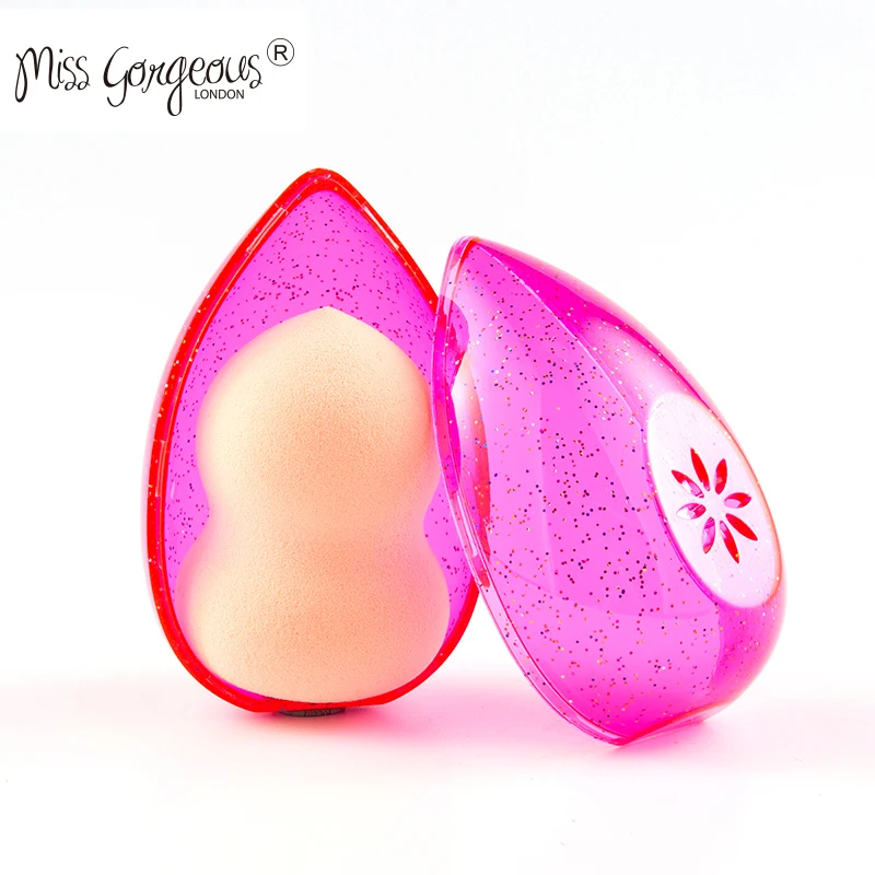  Miss Gorgeous Makeup Sponge Holder Puff Case Drying Holder Storage Box Egg Puff Portable Display St