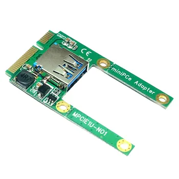 

Hot New Mini PCI-E Card Slot Expansion to USB 2.0 Interface Adapter Riser Card