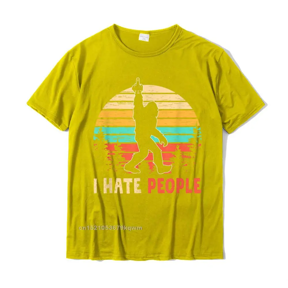 2021 New 3D Printed Short Sleeve Top T-shirts ostern Day O Neck 100% Cotton Fabric Tops Tees for Adult Tops T Shirt Casual Bigfoot Middle Finger I Hate People Abduction Sasquatch Gift T-Shirt__3280 yellow