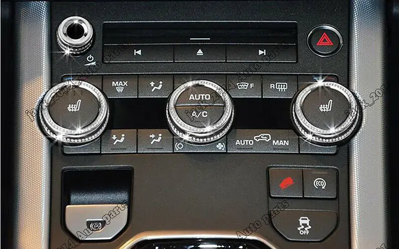 Алмаз воздушный кондиционер кольцо Накладка для Range Rover Sport Vogue