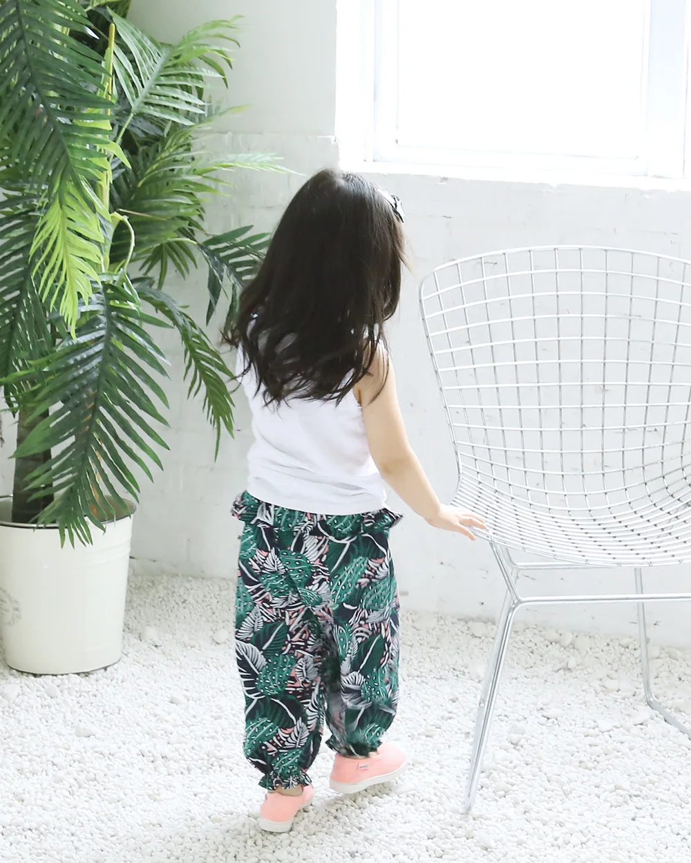 Korean-style Childrenswear Summer New Style Washing Water Slub Cotton Soft Cotton Children's Vest a Generation of Fat TN917