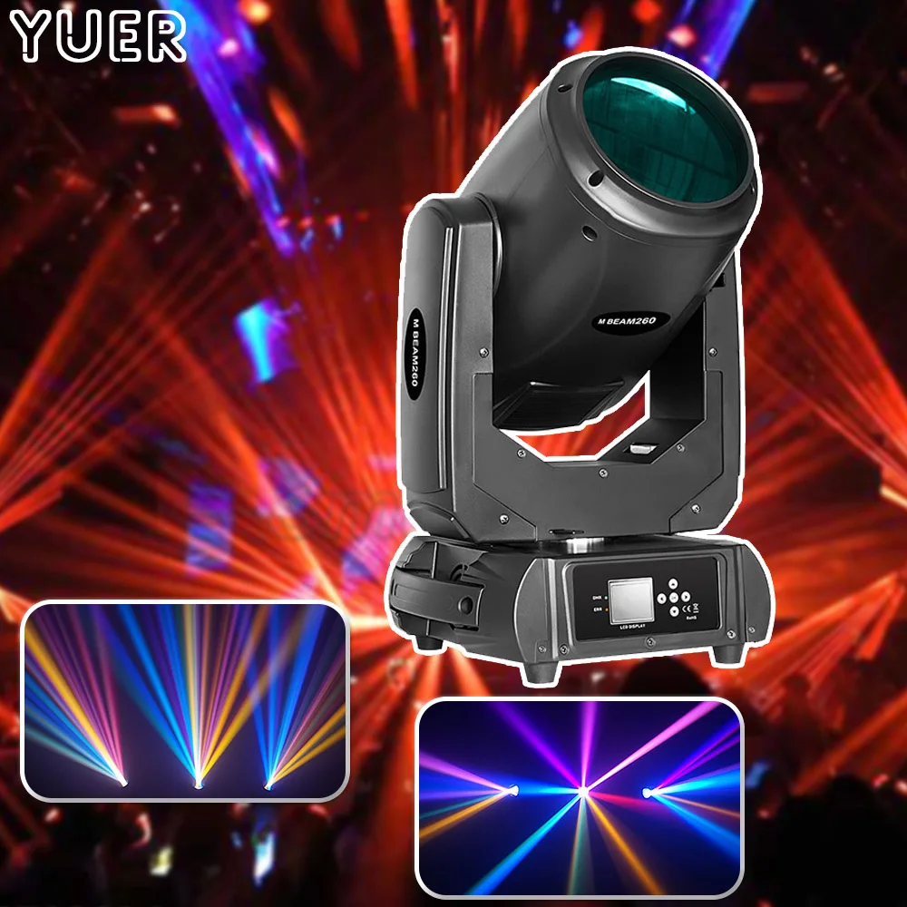 Новый светильник Lyre Beam Spot 2IN1 с движущейся головкой 260 Вт 9R сценический ing DMX512