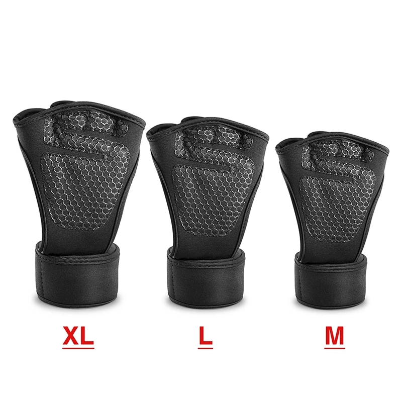 1 Pair Gym Gloves Heavyweight Sports Exercise Weight Lifting Gloves Body Building Training Sport Fitness