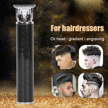 

High Quality Electric Pro T-outliner Trimmer Men Hair Clipper Carving Carbon Fiber Metal Powerful M88