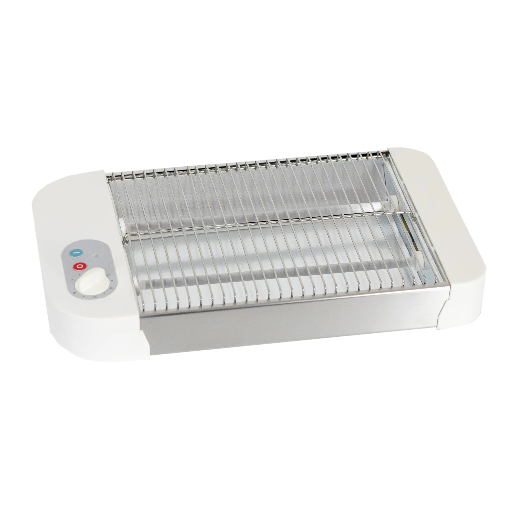 Flat electric toaster 2 tubes 600W HORIZONTAL 6 levels easy to clean MP