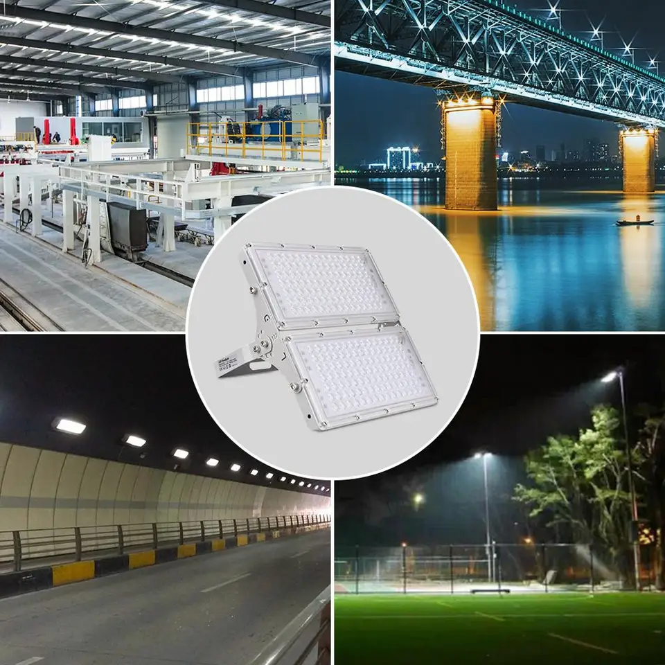 Reflector LED 100W Para Exterior Multivoltaje | Megamex – Lumi Material Electrico