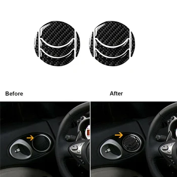 

Car Air Outlet Cover Auto Inner Carbon Fiber Dashboard For Nissan 350Z 2006-2009 Parts