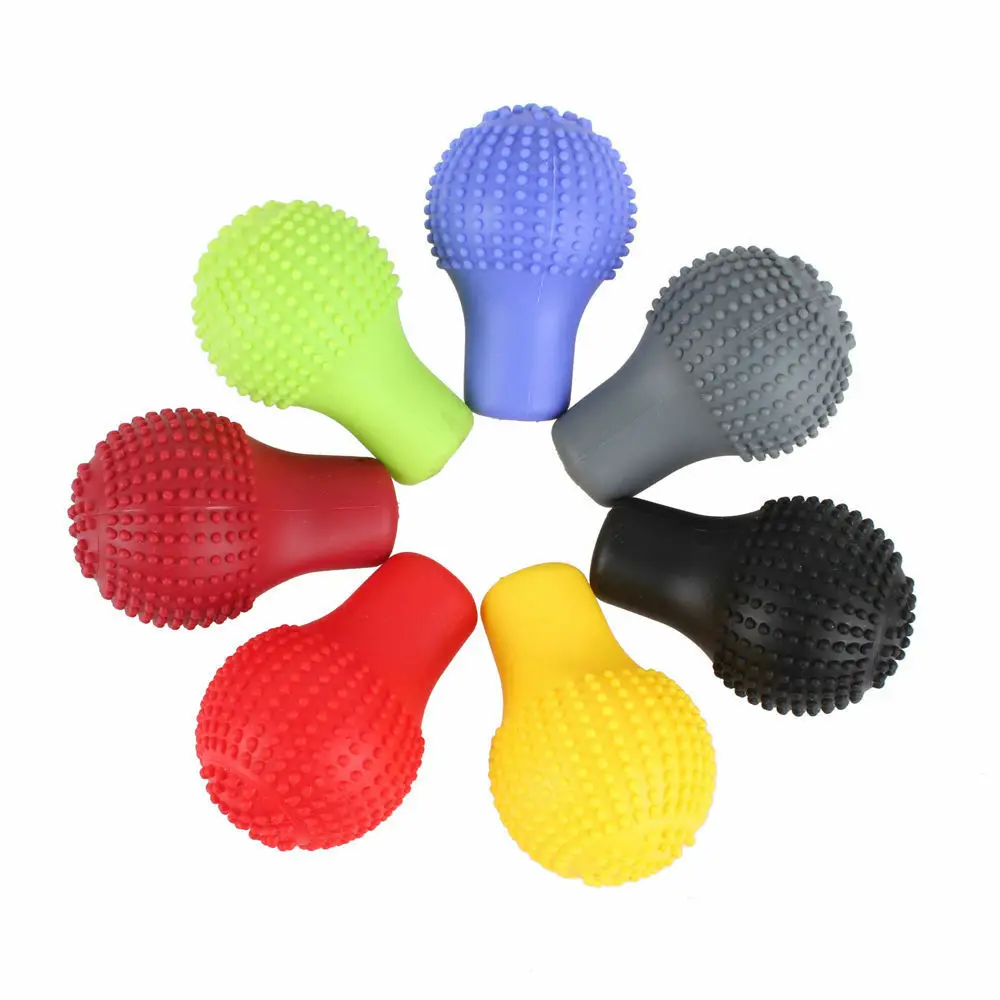 

Black Ball Shape Nonslip Silicone Car Gear Shift Knob Cover Shift Knobs Covers Fit For BMW Toyota Honda Mazda Ford Audi Passat