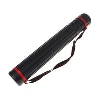 2025 New Flexible Plastic Telescopic Bluprint Document Painting Paper Storage Tube Box 2
