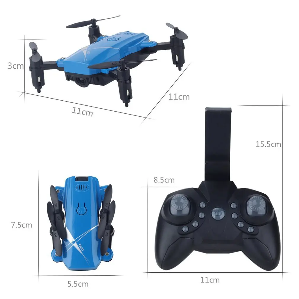 LF602 Мини RC 2,4G складной RC Квадрокоптер с удержанием высоты один ключ возврат Безголовый режим 3D флипы подарок