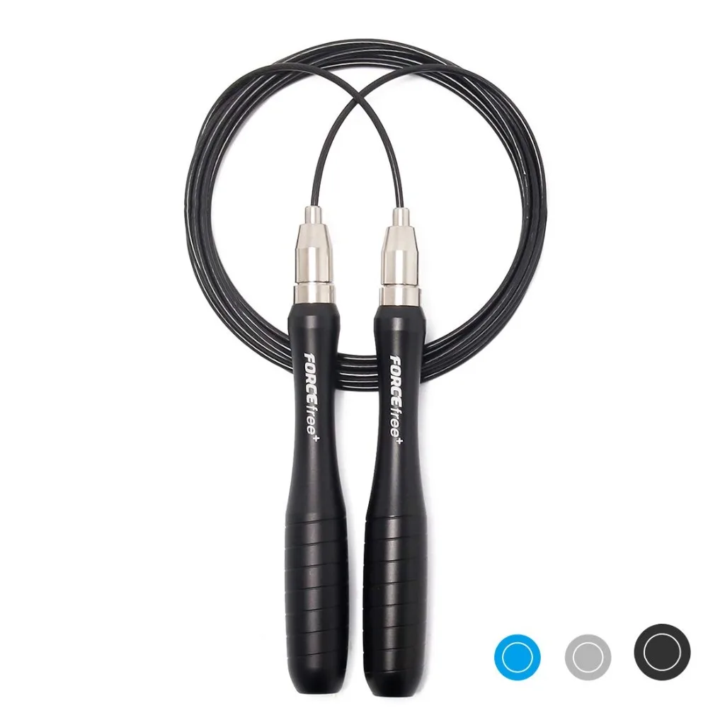 Kopen Forcefree + Fitness Speed Springtouw Zelfsluitende Verstelbare Metalen Skipping Touwen Voor Crossfit Workout Springen Training