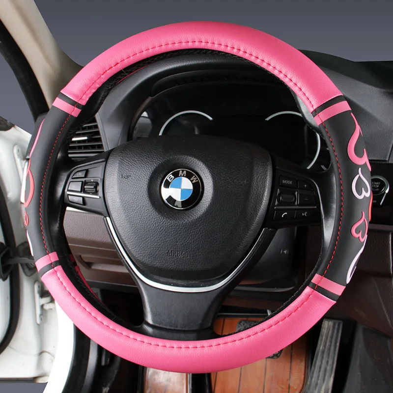 Чехол рулевого колеса автомобиля D форма или круглая для Mazda mazda 3 2007 2008 2010 2014 2015 2016