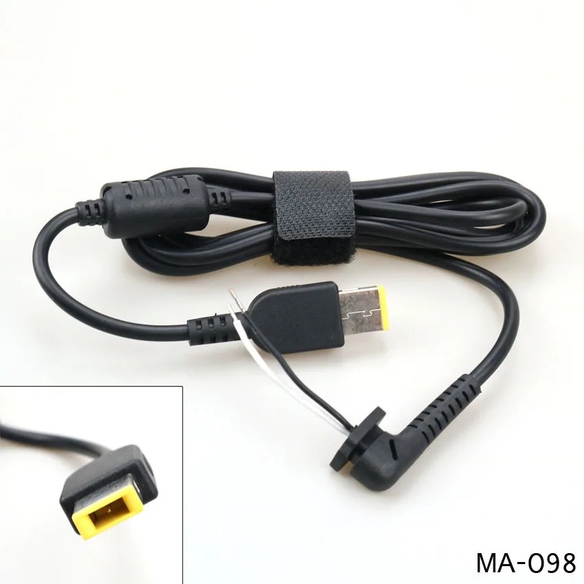 

DC Tip Plug Connector Cord Laptop Power Cable For Lenovo ThinkPad Yoga Square Charger Adapter PC Cable Notebook
