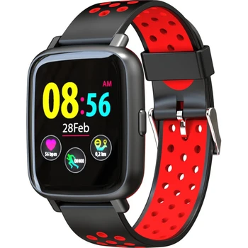 

Smart watch jet sport sw-5, 52mm, 1.44 ", black/red, (sw-5 red)