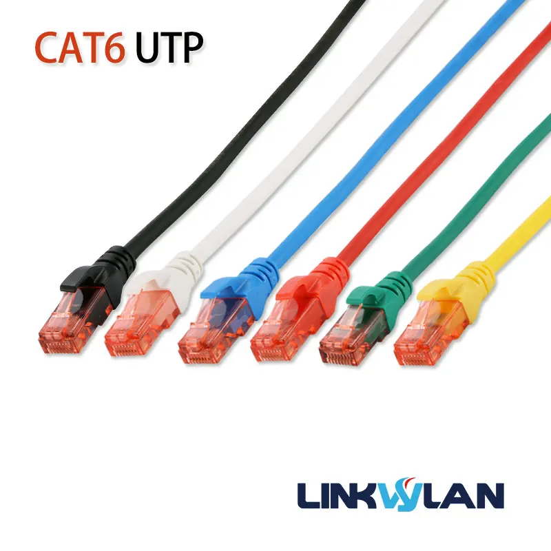 (12 шт./упак.) гигабитный CAT6 UTP соединительный кабель соединительные звенья 0 5 м/1 м/2