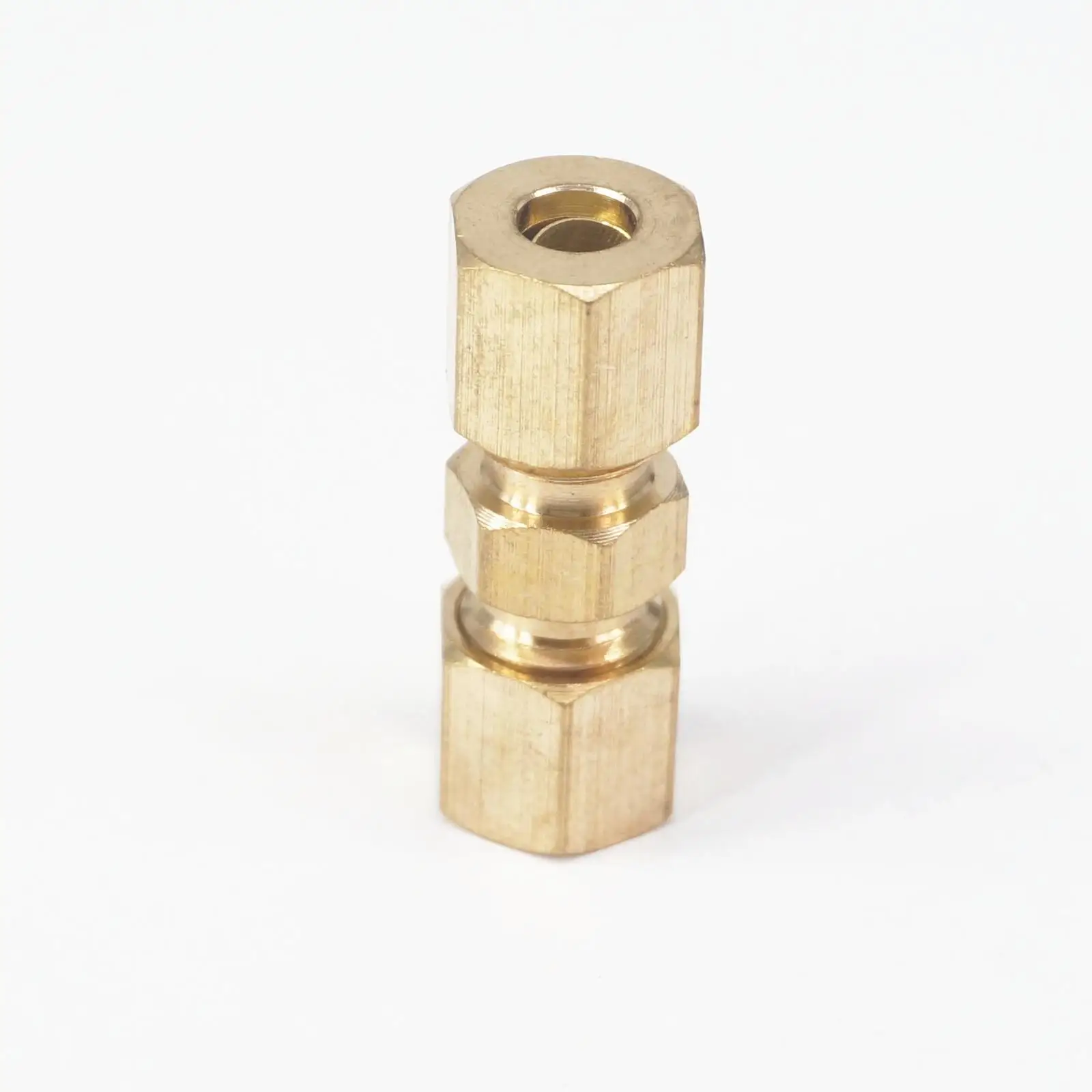Brass Straight Reducer Compression Fittings Connectors Fit 3/16" Tube OD Brake Lines Union Adapters 229 PSI pipe fitting water pipe fitting hose pipe fitting
