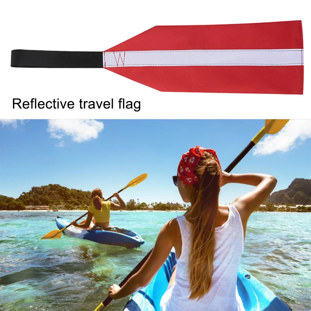 Sporting Goods Kayaking, Canoeing & Rafting Red Safety Travel Flag