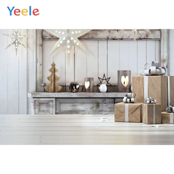 

Yeele Christmas Backdrop Star Home White Brick Wall Newborn Baby Birthday Party Photocall Photography Background Photo Studio