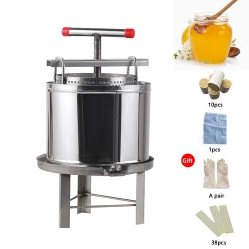 

Manual Mesh Honey Wax Press Machine Beeswax Presser beeswax machine honey squeezer squeezing machine honey press machine