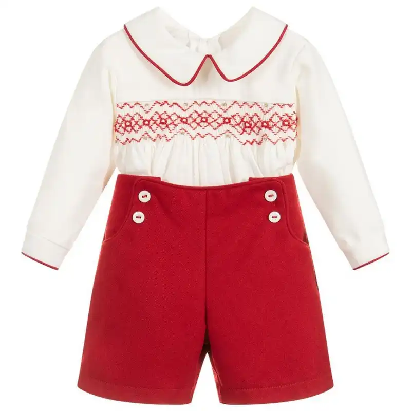 baby boy spanish christmas outfit