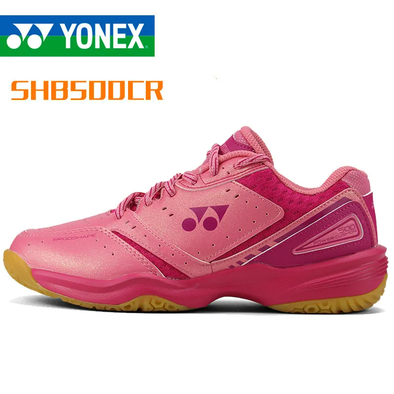 Оригинальная обувь Yonex Pro для бадминтона, нескользящая спортивная обувь Shb 500cr, женские кроссовки