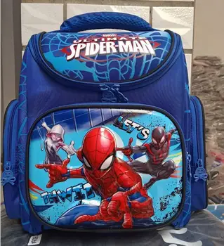 

Disney New Children School Bags For Boys Spiderman Backpacks cartoon Orthopedic School Backpack For Boy Kids Satchel Knapsack