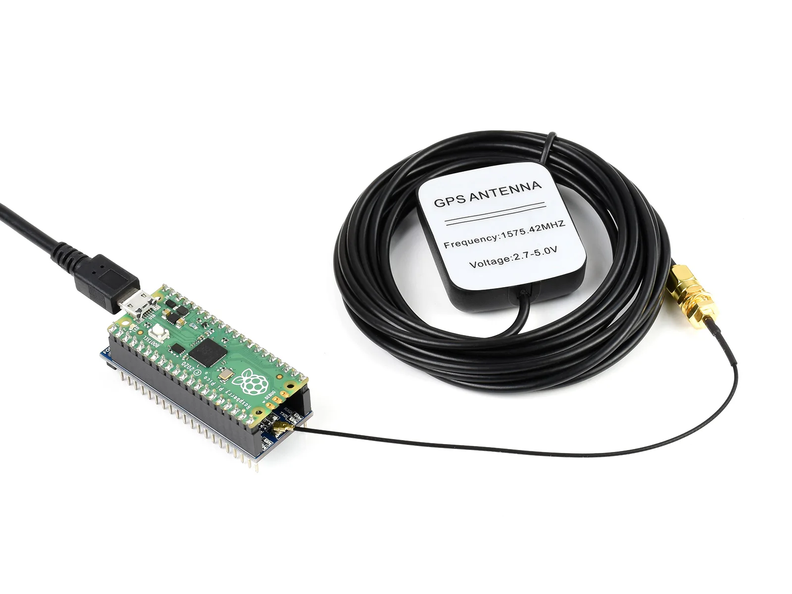 Waveshare GNSS ���, ����� ���� ����, GPS, BDS, QZSS ������, UART Baudrate, 9600bps, NMEA 0183, PMTK��, L76B