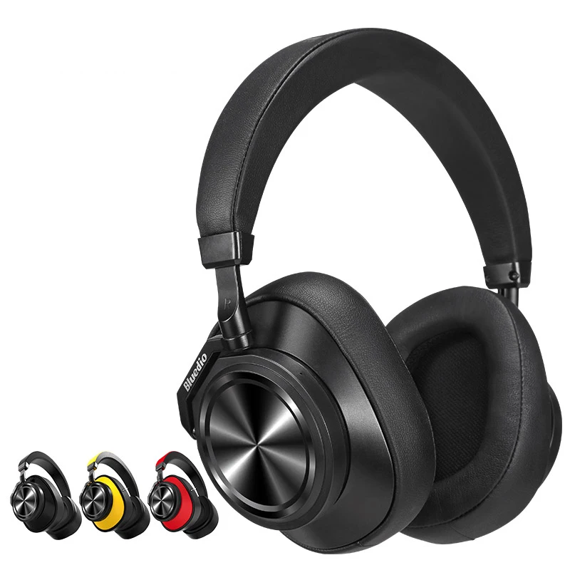 

Active Noise Cancelling Headphone Wireless Bluetooth 5.0 Headset Stereo Earphone with Mic For Phones