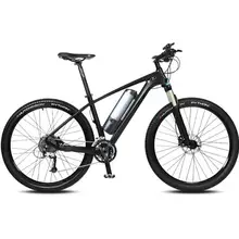 Внедорожный Электрический горный велосипед из углеродного волокна 27,5 дюймов 36 в 240 Вт взрослый электрический велосипед с масляной подвеской