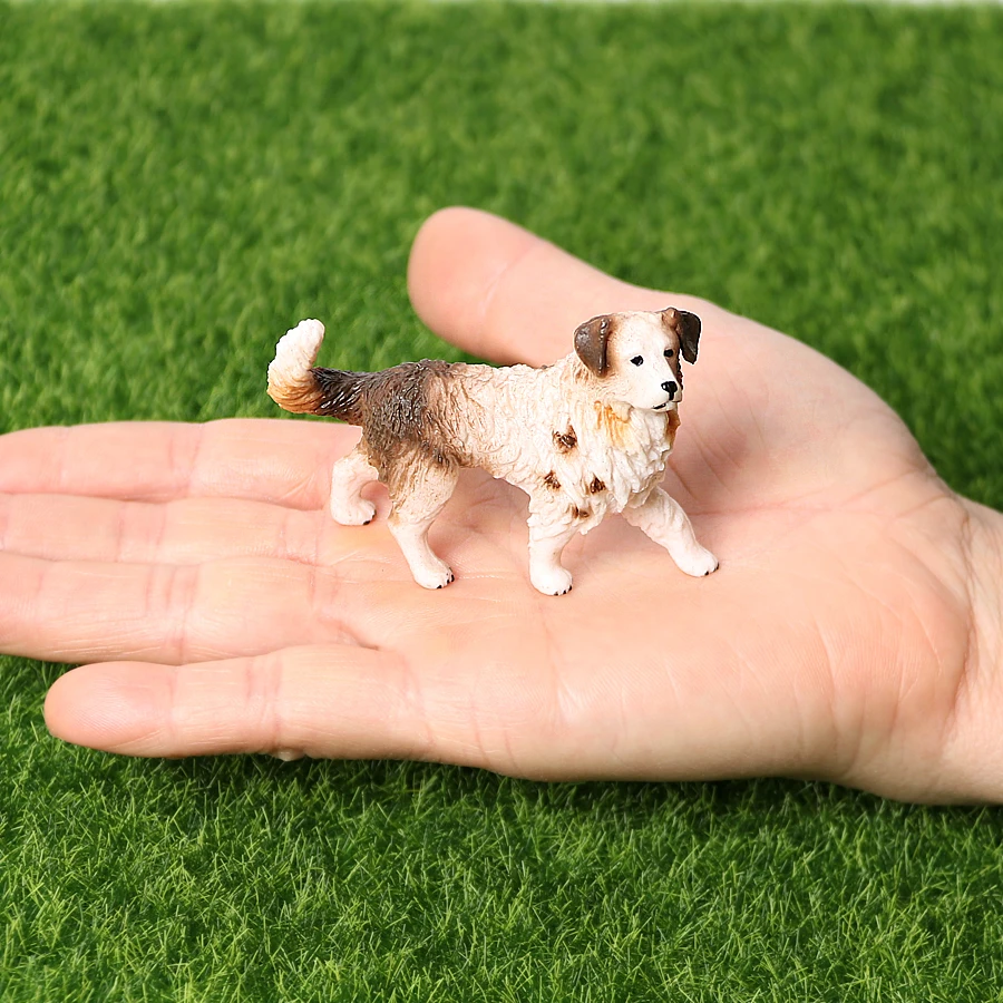 Simulation Dog Animal Figurines - Decorative Gift