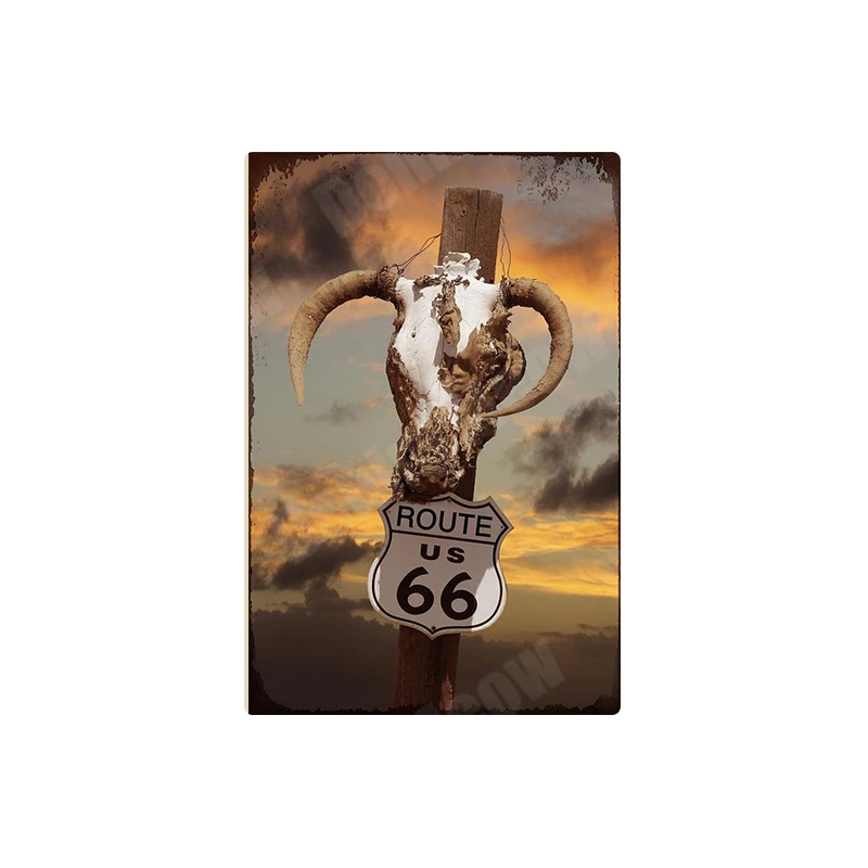 Нью-Мехико Route 66 винтажная металлическая жестяная вывеска, плакат для мамы, для паба, бара, клуба, Декор, Канзас, наклейки на стену, домашний декор, MN113