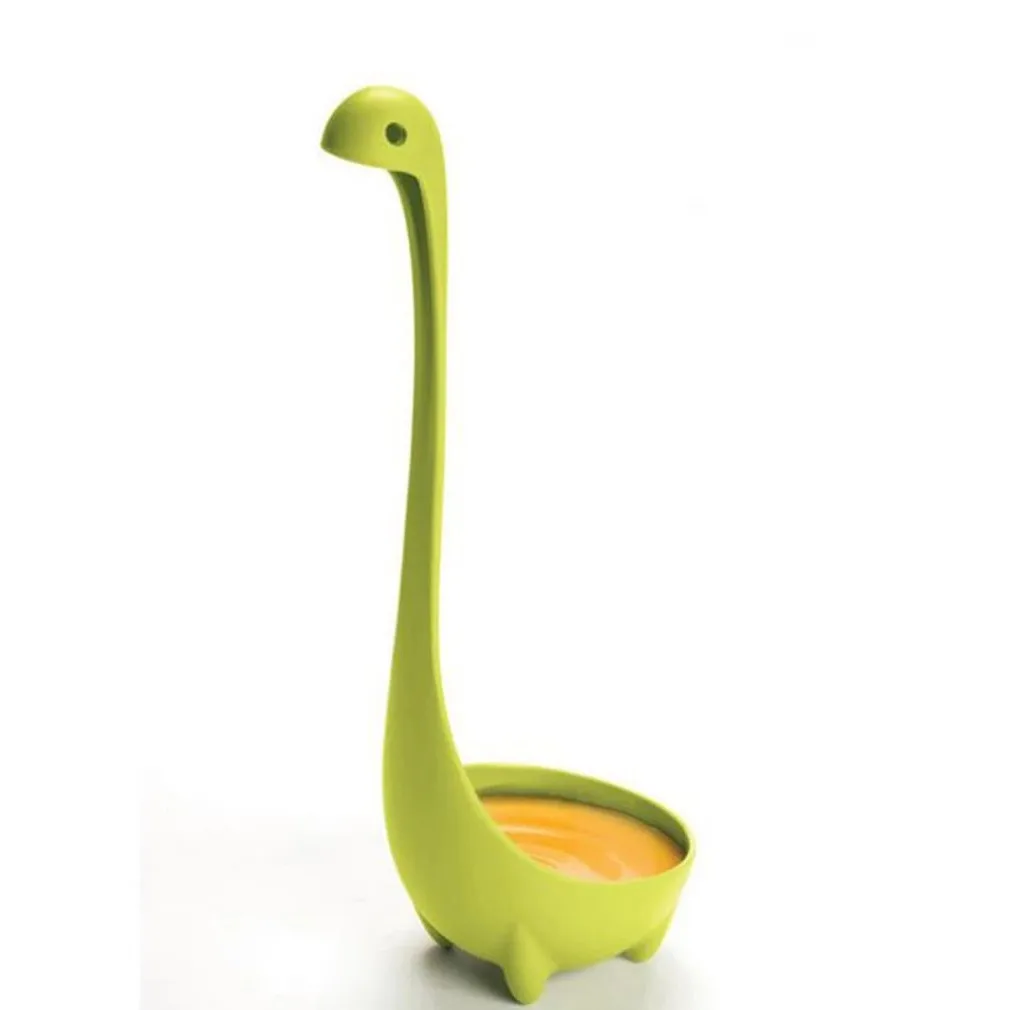 New Creative Long Handle Vertical Dinosaur Soup Spoon Resistant Tools Meal Dinner Cooking Stirrer Kitchen Supplies | Дом и сад
