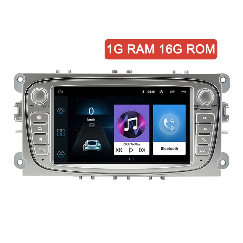 Автомобильный dvd-плеер AUTOTOP 2din Android 9,0 для фокуса, S-MAX, C-Max, Mendeo, Kuga Wifi Mirrorlink BT Радио, сенсорный экран без DVD слота - Цвет: C1327600AT3-S-L