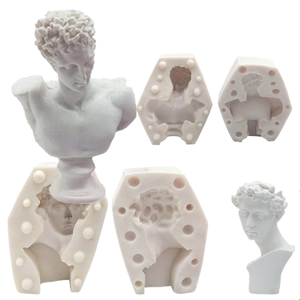

Medici Venus Ariadne DIY Great Artist Figure Head Plaster Portrait Model Making Candle Resin Silicone Epoxy Mold Aromatherapy
