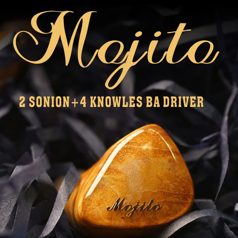 QOA Mojito 2 Если + 4 knowles сбалансированные арматурные гибридные наушники-вкладыши HIFI DJ