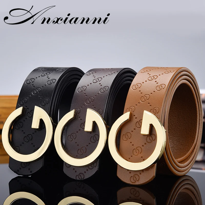

Luxury Designer High quality Leisure Waistband Brand Belts Genuine Leather Male Women Jeans Vintage Fashion Waist Strap