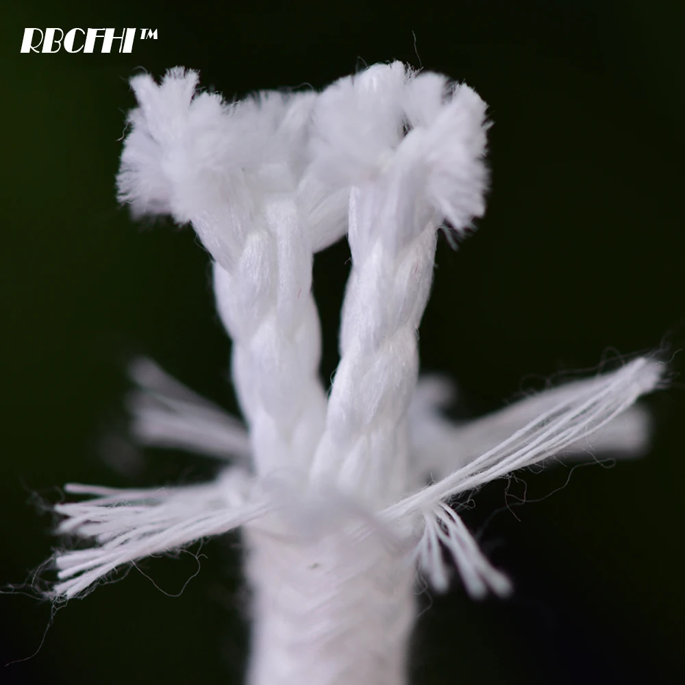 4/5/6/8MM Self-Watering Wick Cord Vacation Planter Pot DIY Automatic Watering Device System Potted Auto Drip Waterer Cotton Rope 2