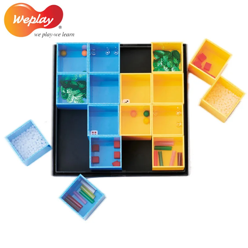

Taiwan Weplay Feeling Integration to Build Building Blocks Tactile Sensory Training Hearing Auditory Training Hearing Building B