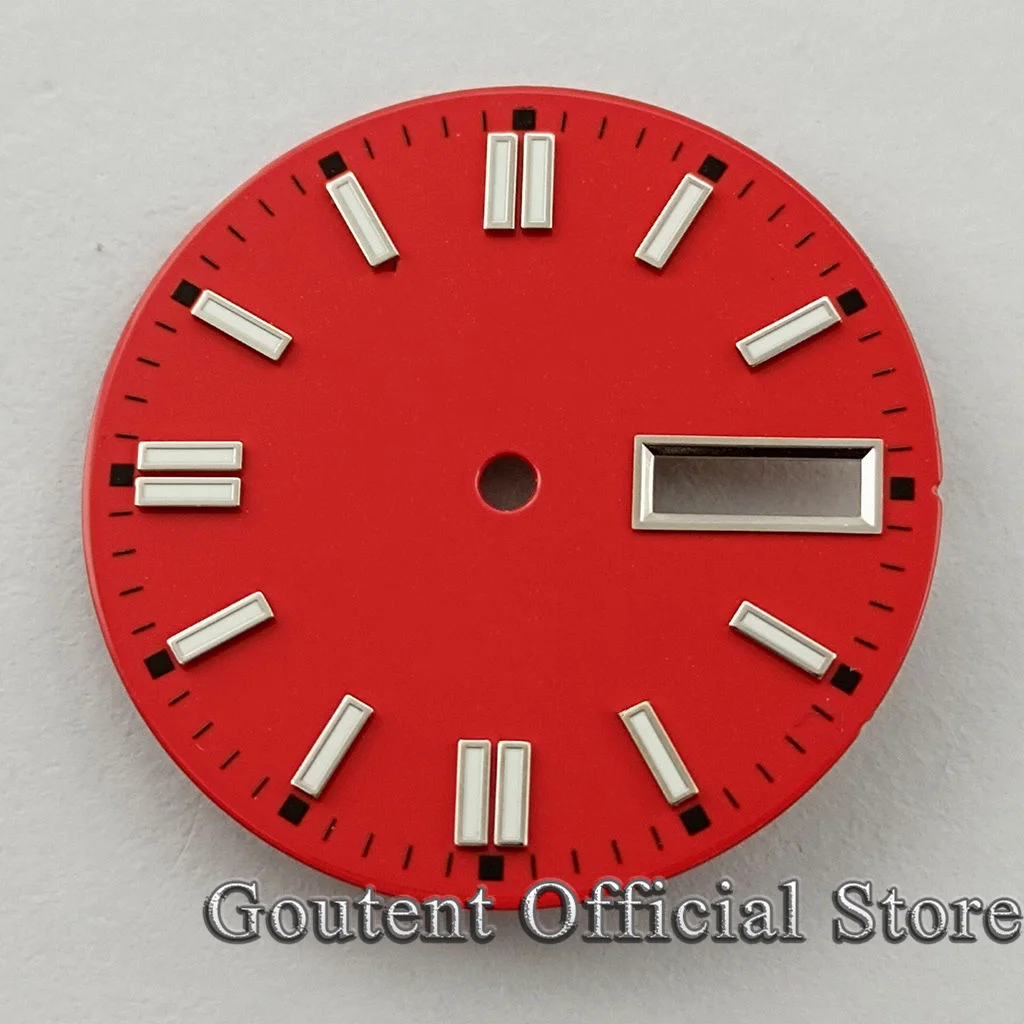 Quadrante Orologio 29mm NH35 Verde Luminoso – Adatto Per Movimenti NH35 NH36
