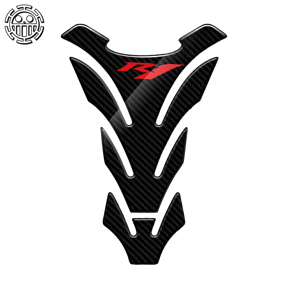 R1 Наклейка защитная накладка на бак мотоцикла Наклейка s Чехол для Yamaha YZF-R1 r1 Tankpad 3D Carbon Look
