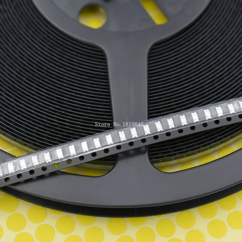 100 шт./лот 1206 SMD белый красный синий зеленый желтый 20 шт. каждый супер яркий