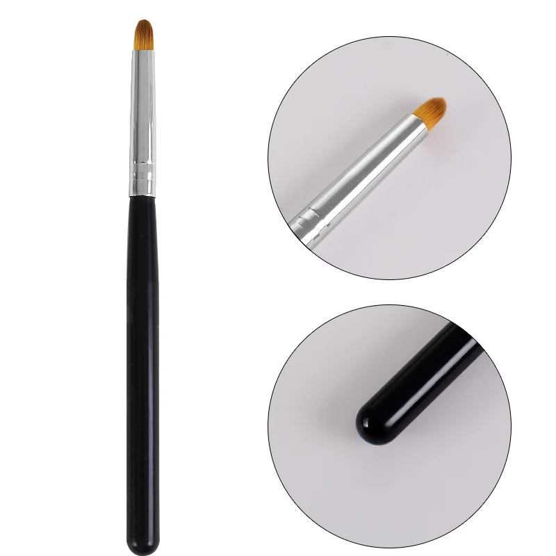 RBAN NAIL Pro градиентная линяющая Цветная кисть для маникюра для акрилового УФ-гель-лака Цветущий дизайн ручка для рисования ногтей
