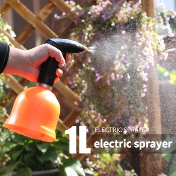 

Watering Bottle Garden Practical USB Charging Switchable Modes Labor Saving Large Capacity Electric Sprayer Thickened Durable